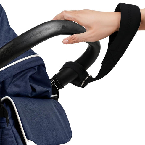 Xinjoduz Non-Slip Stroller Handle Straps for Bags, Universal Adjustable Stroller D Ring Clips