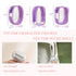 Clear Doll Display Case Keychain for Mystery Box Mini Figures, PVC Doll Bag Keychain Charms with Pompom Ball