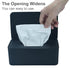 Diaper Wipes Dispenser, Baby Wipes Case, Baby Wipe Holder Keeps Diaper Wipes Fresh, Wipe Container with Non-Slip Feet