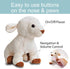 Kulumi (3+), My Little Lamb - Singing Lamb w/Audio Bible, Stories and Songs Musical Stuffed Animal for Baby Christian