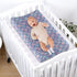 Eheartsgir Christmas Snowman Baby Changing Table Cover for Baby Girls and Boys