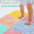 Maitys 7 Pcs Sensory Mat for Autistic Massage Mats Orthopedic Puzzle Play Mats Textured Sensory Floor Tiles for Autism