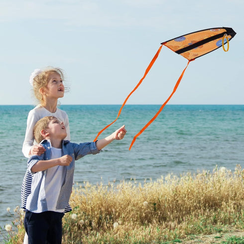 WERNNSAI 3 Pcs Mini Kites - Ejecting Beach Toys Gift for Kids Ages 4-18, Easy to Fly Waterproof Stringless Kites