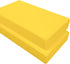 BEDSUM Microfiber 2 Pack Toddler Fitted Crib Sheets, Super Soft and Cozy Baby Sheets for Standard Crib and Toddler Mattresses, 28x52 Inches, Yellow by BEDSUM