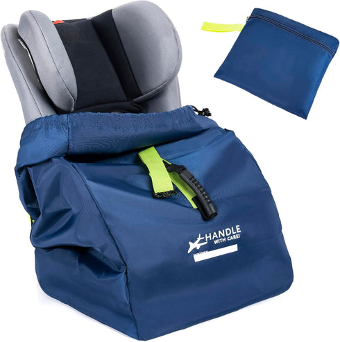 Car Seat Travel Bag for Airplane - Fits Infant Car Seats, Convertible