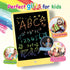 ORSEN LCD Writing Tablet 10 inch - Colorful Doodle Board for Kids, Toddler Toys for Ages 2-7 (Yellow)