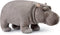Large 20inch Hippo Plush Toy - Realistic Standing Hippopotamus Stuffed Animal, Soft Weighted Wild Animals for Kids