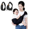 Hewmaw Baby Sling Carrier,Toddler Carrier,Baby Sling,Portable and Adjustable Non-Slip Hip Seat Carriers 10-45lbs(Black,Mesh)