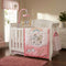 EVERYDAY KIDS Precious Moments Noahs Ark 4 Pc Crib Bedding for Girls