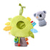 0-12 HABA Koala Hanging Toy for Babies, Stroller and Car Seat Toy - Interactive Plush Activity Center with Rattle