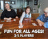 Elimino! Card Game - Modern Update on Classic Garbage Card Game by 11 & 13 Year Old Sisters, Ages 7+