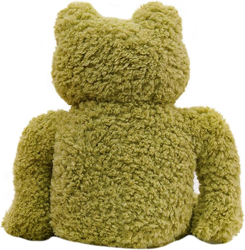 ELAINREN 3D Muscle Frog Plush Toy Pillow, 17.7'' Soft Frolick Frog Stuffed Green Fernando Animals Dolls Gifts