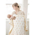 Konssy Baby Blankets for Unisex Boys Girls, Super Soft Nursery Minky Blankets with Muslin Cotton Front and Dotted