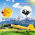 F-22 2.4 6-axis Yellow RC Plane for Kids Upgrade Raptor Fighter RC Airplane Remote Control Airplane Toys GHZ Smart Gyro