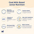 2-7 Immunity Tummies 14Oz Kabrita Junior Goat Milk Powder for Kids - Easy to Digest Powdered Goat Milk Ages - Boosting