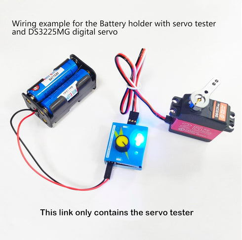 2pcs 3CH Digital Multi RC Servo Tester, Consistency CCMP Master Speed Controller Checker for RC Car