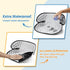 Zoiapai 2-Pack Waterproof Piddle Pads, Potty Training Car Seat Protector & Reusable Liner Non-Slip, Leak-Proof Cover