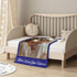 Mantaiyuan 30x40 Personalized Baby Blanket with A Photo Text Customized in Unisex Thickened Receiving Blanket Custom