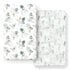 GRSSDER Ultra Soft Jersey Knit Fitted Crib Sheets Set 2 Pack, High