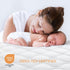 52''x28'' Yoofoss Waterproof Crib Mattress Protector, Quilted Infant Mattress Pad Cover Soft and Breathable, Machine