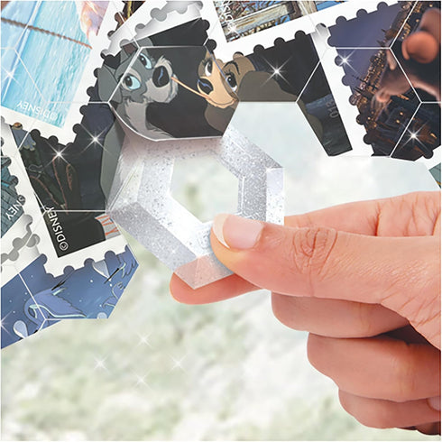 Make It Real Window Art, Disney Classic Animation Stamps, DIY Clings, Reusable Fun for Ages 8 and Up