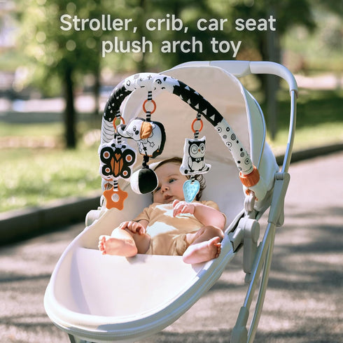 0-6 0-6 6-12 TUMAMA Car Seat Toys for Babies Months, Stroller Toys for Infant Months, Newborn Sensory Hanging Rattle