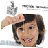 BESTonZON Teethers Months Treasure Chest Box for Boys and Girls Teeth Keepsake Box Type Tooth Storage