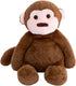 Olivia and Jack 3 lb Weighted Monkey Stuffed Animal 17 in - Weighted Plush Animals