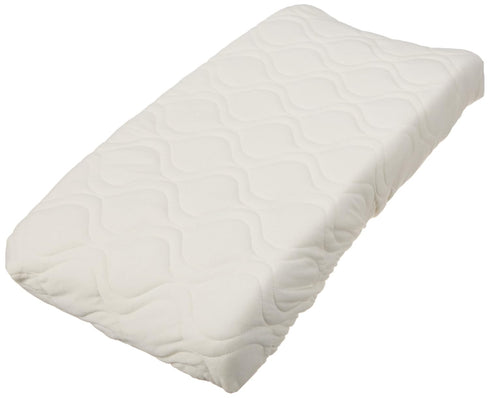 SHEETWORLD.COM SheetWorld Quilted Contoured Changing Table Pad Cover - Ivory - Made in
