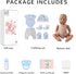 18 Inch Set 3+ KSBD Realistic Reborn Dolls Levi - Lifelike Sleeping Baby Boy that Look Real Soft Cloth Body Newborn