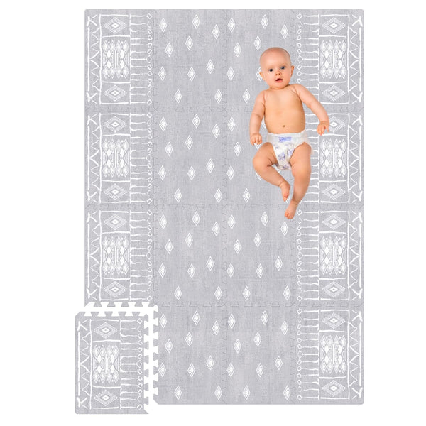 Premium Soft Foam Play Mat for Baby, 5.6 x 4 ft, Easy