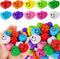 SHQDD Stress Balls, 100PCS Heart Stress Balls for Adults & Kids, Mini