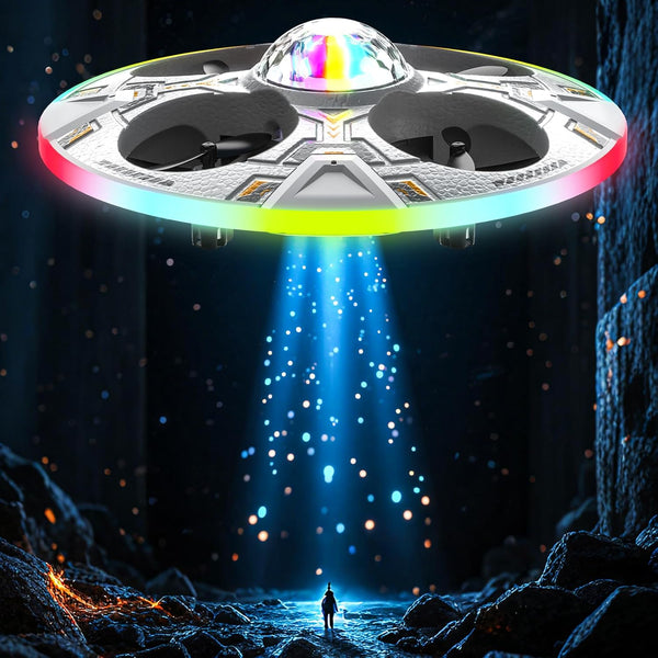 Mini UFO Drone for Kids RC Plane Flying Airplane Toy Remote Control