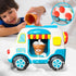 PSXTCU 4-8 3-5 3 4 5 6 7 8 Bath Machine Bubble Bath Toys for Kids Ages ice Cream Foam tub Machine Maker Bubble Car