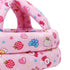 Adjustable Infant Baby Toddler Protective Hat Helmet Safety Cap, Red Sweets