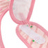 Littleforbig Adult Bib - Cotton Waterproof Babydoll Printed Pink Floral, Adjustable Velcro Closure