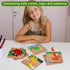 Wooden Puzzles for Toddlers 1-3, Montessori Animal Shape Learning Toys for 1 Year Old Birthday Gift