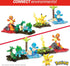 Kanto Region Team MEGA Pokémon Building Toys Set, 130 Pieces, 4 Poseable Characters for Kids
