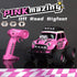 10Leccion Remote Control Car for Girls, Pink RC Truck with Two Rechargeable Batteries, Toys for Ages 3-8 Birthday Ideas