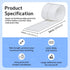 cribflex Crib Rail Covers for Teething Furniture Edge Protector for Baby - Plastic Crib Protector from Chewing - CPC