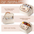 Pack 6 9 Breastmilk Cooler Bag with Ice Fits Baby Bottles up to Ounce, Wearable Breast Pumps Cooler Bag for Nursing Mom