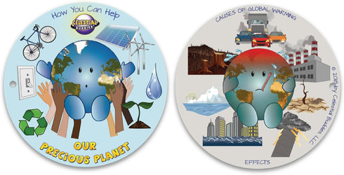 Celestial Buddies Our Precious Blue Planet Earth Buddy, Educational Stuffed Plush Toy