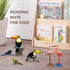 Gemini&Genius Bird Toys for Kids, 6Pcs Jungle Animal Bird Figures Gift Toys, Toucan, Parrot, Flamingo