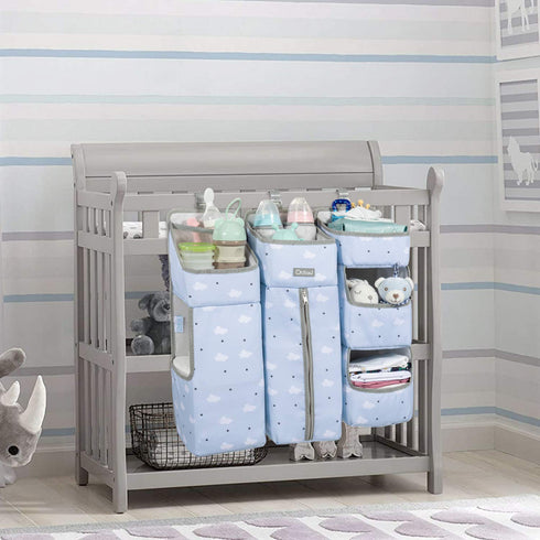 3-in-1 Orzbow Hanging Diaper Organization Storage for Baby Essentials | Nursery Organizer and Baby Diaper Caddy | Hang