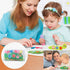 RVRHLMI 7Pc Easter Gifts for Kids Fidget Popper Toys for Kids Sensory Strips Sensory Push and Popping Bubbles