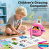 NAUQUOHZ 100 3 4 5 6 7 8 Drawing Robot for Kids with Cards, Montessori Painting Learning Toys for Year Old Boys