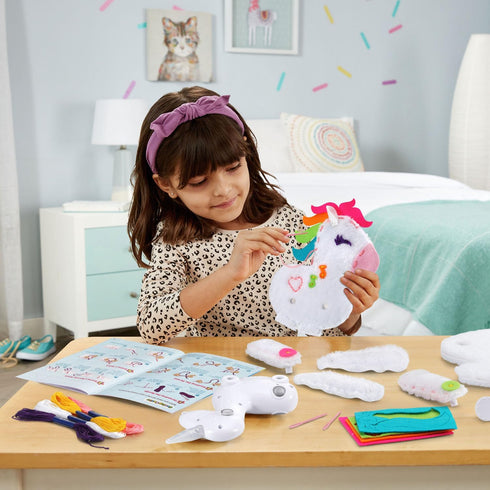 VTech Sew and Play Unicorn, Small Size Educational Toy for Kids
