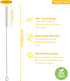 Hummingbird Set 3 Pack. Straw Cleaner Brush for Stanley Cup, Straw Cleaning Brush and Nylon Bristles, Straw Brush