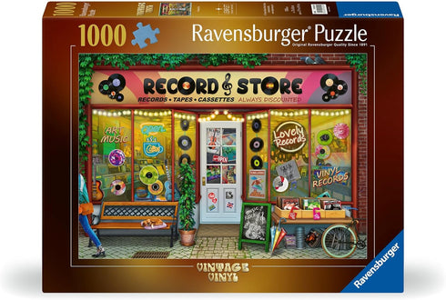1000 12000250 Ravensburger Vintage Vinyl Piece Jigsaw Puzzle for Adults - - Handcrafted Tooling, Made in Germany, Every