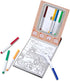 Magic-Pattern Kids’ Wild Animals Marker Coloring Pad - On the Go Travel Activity with FSC-Certified Materials